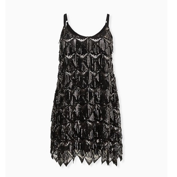 Torrid Black Sequin Dress - Picture 5 of 5